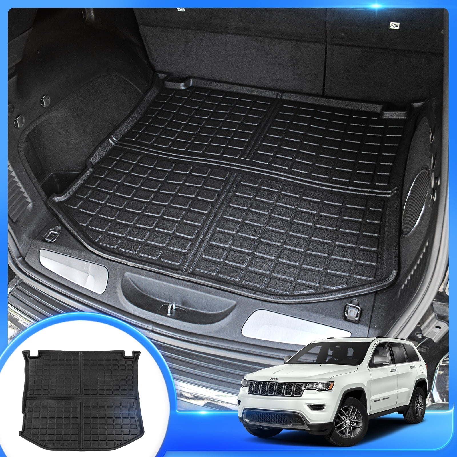 Fit 2011-2021 Jeep Grand Cherokee 2022 2023 Grand Cherokee WK Trunk Mat Cargo Liner
