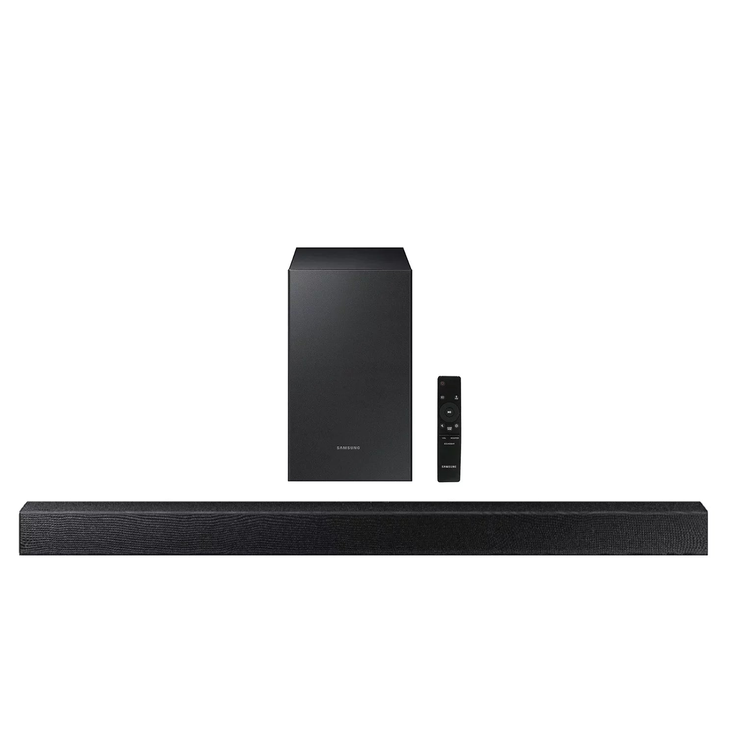 Restored Samsung HW-A450/ZP 2-Piece 2.1-Channel 300-Watt Bluetooth(R) Soundbar with Wireless Subwoofer (Refurbished)