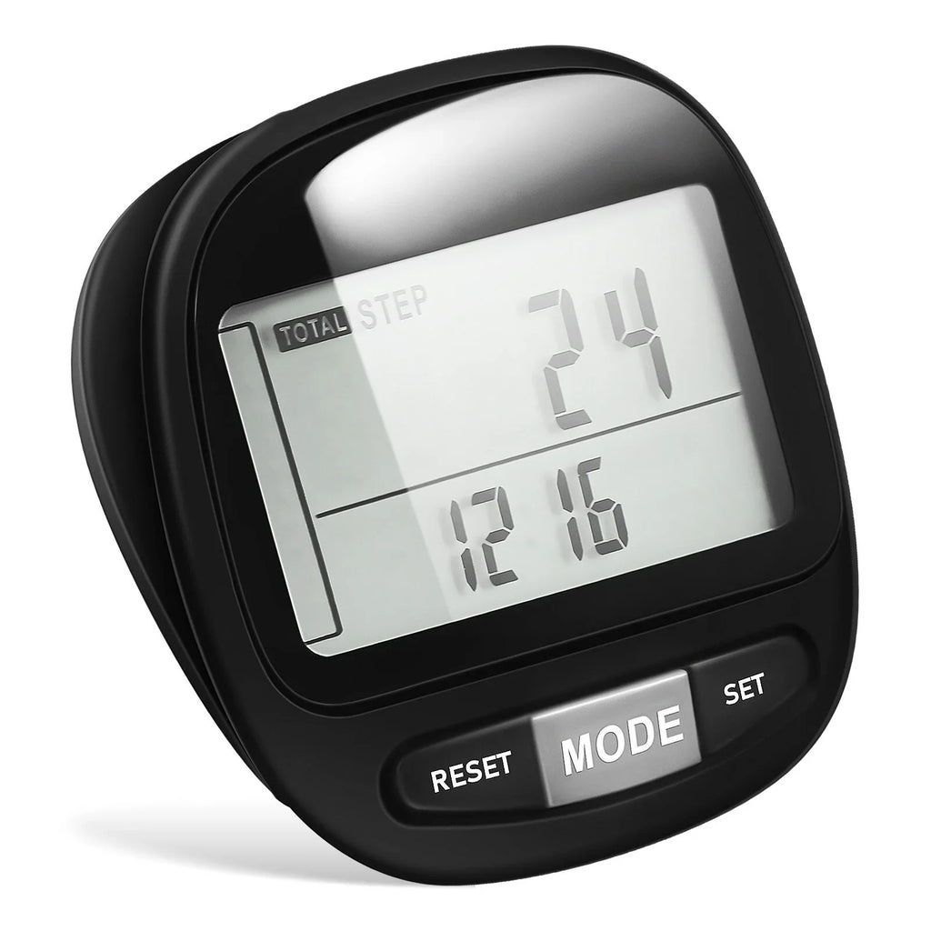 Yueyihe Walking Pedometer Portable Step Tracker Outdoor Pedometer Clip Walking Steps Counter