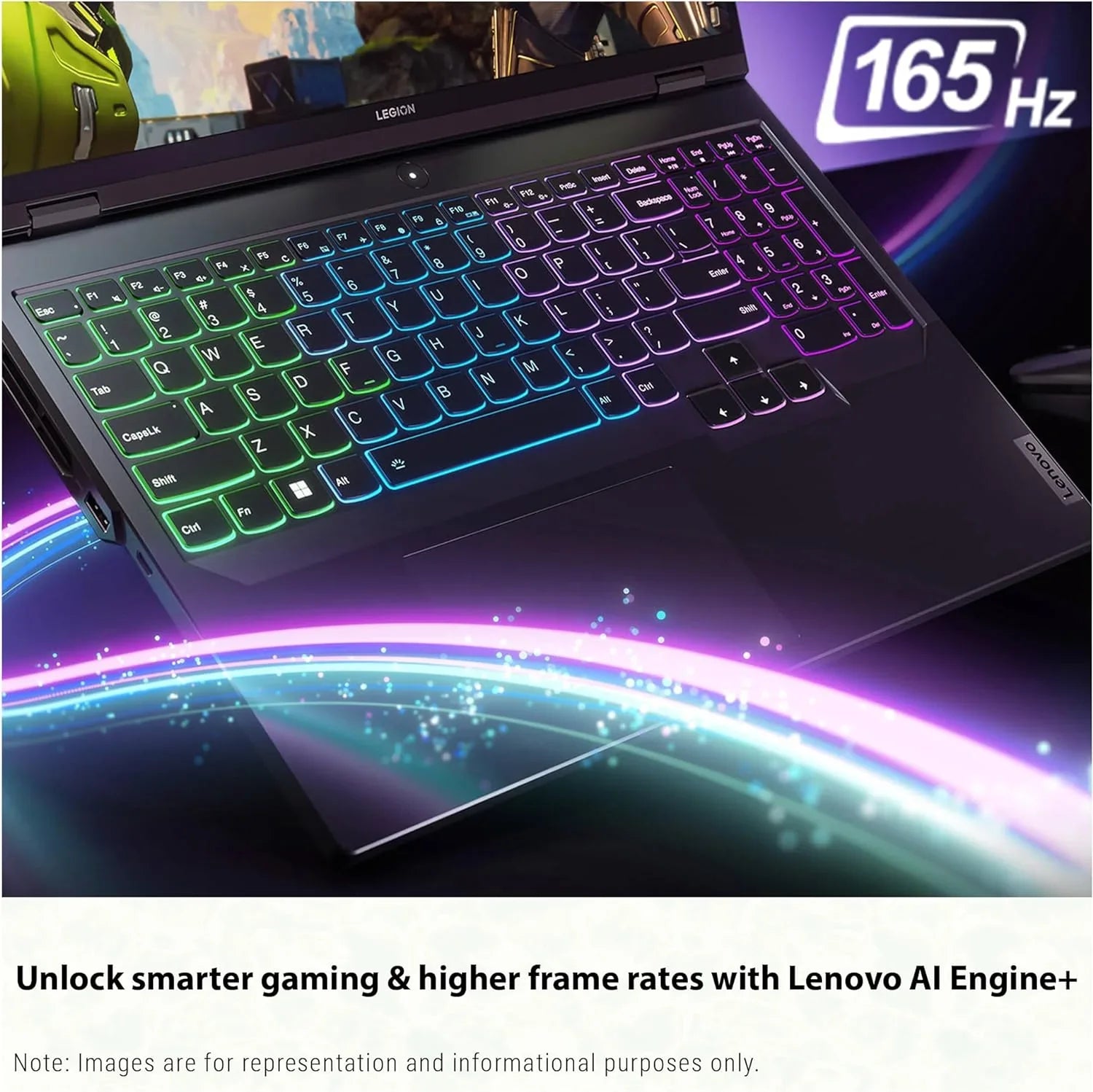 Lenovo Legion Pro 5i Gaming Laptop, 13th Gen Intel Core i7-13700HX, 16 GB DDR5 Ram, 512 GB PCIe SSD, 16" WQXGA(2560x1600), Nvidia Geforce RTX 4060, Windows 11 Home