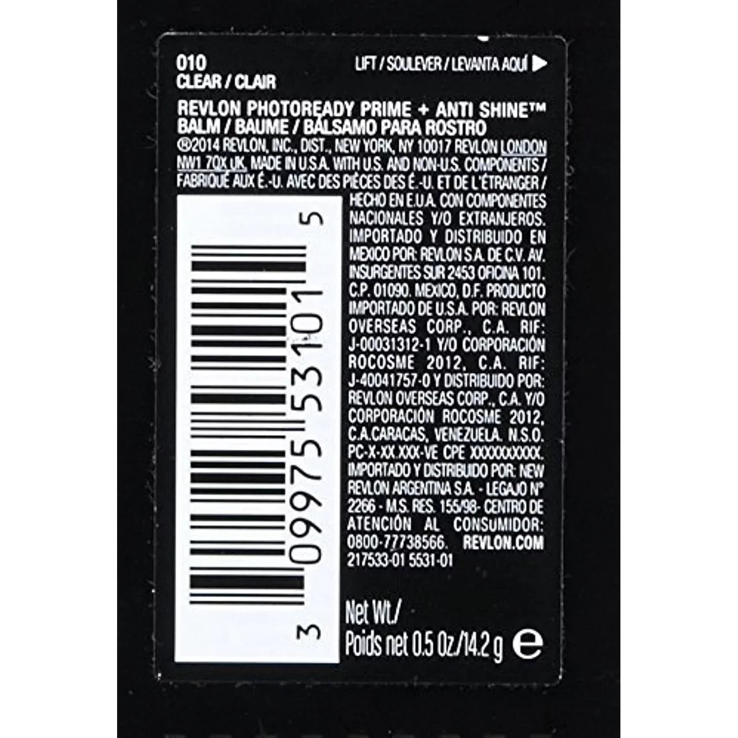 Revlon Photoready Prime & Anti Shine Balm, Clear