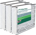 Filterbuy 20x20x5 MERV 13 Pleated HVAC AC Furnace Air Filters for Trion Air Bear 255649-103 (3-Pack)