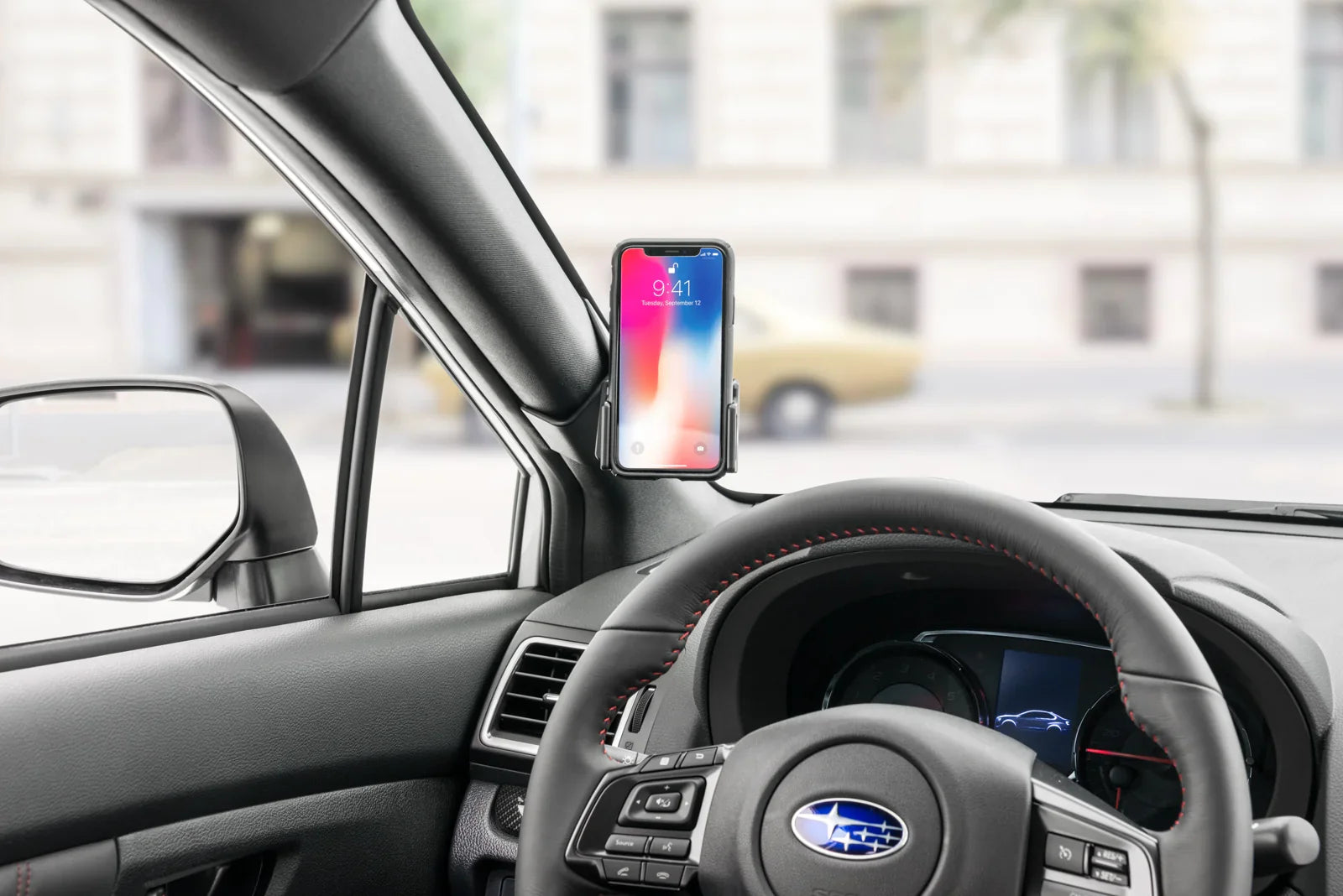 Scosche PC804748 ProClip Left Mount Matching with 2012-2015 Subaru XV, 2012-2016 Subaru Impreza, 2015-2021 Subaru WRX, and 2016-2017 Subaru Crosstrek (Mounting Base Only)