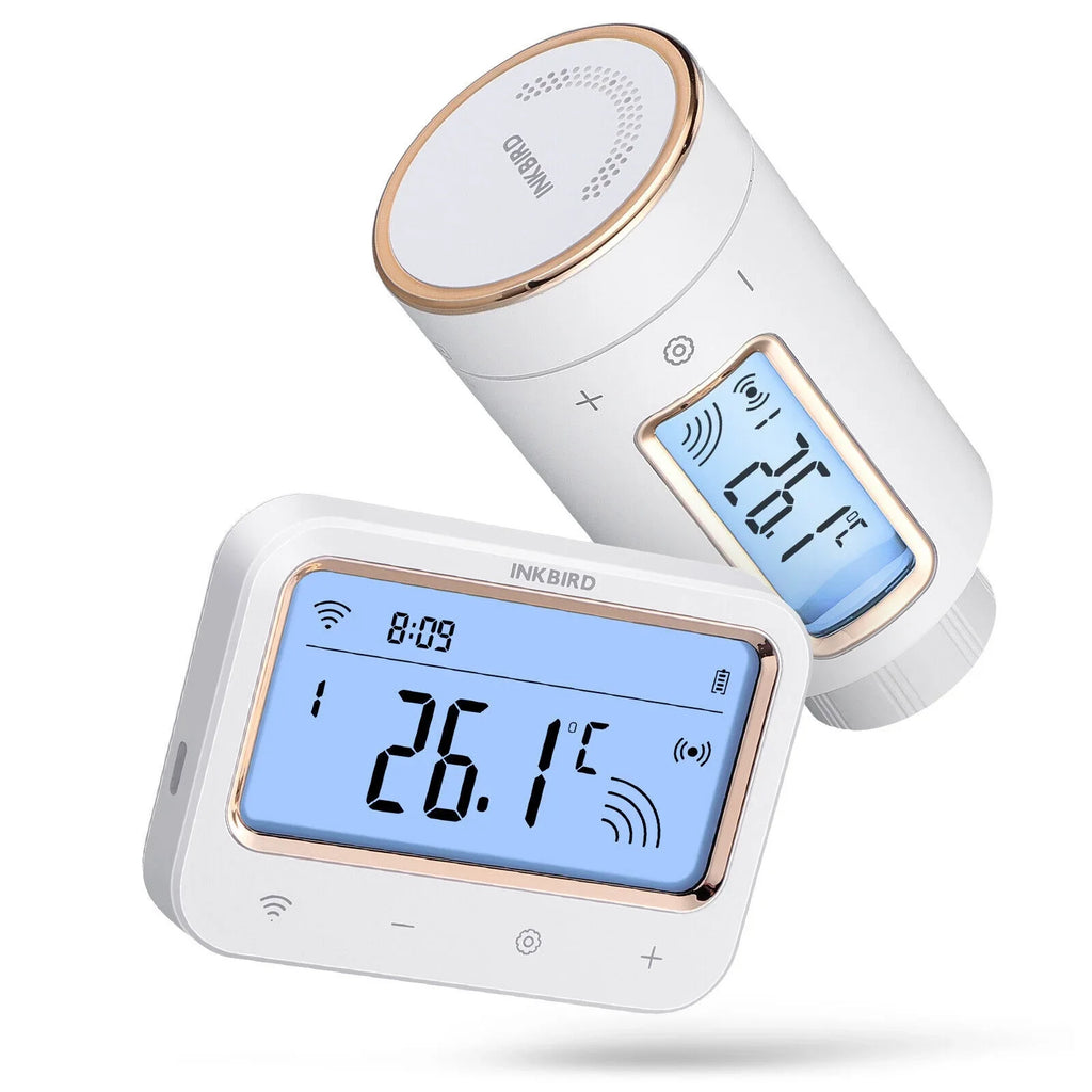 Inkbird Digital Radiator Valve Thermostatic Smart Intelligent Controller WiFi Gateway