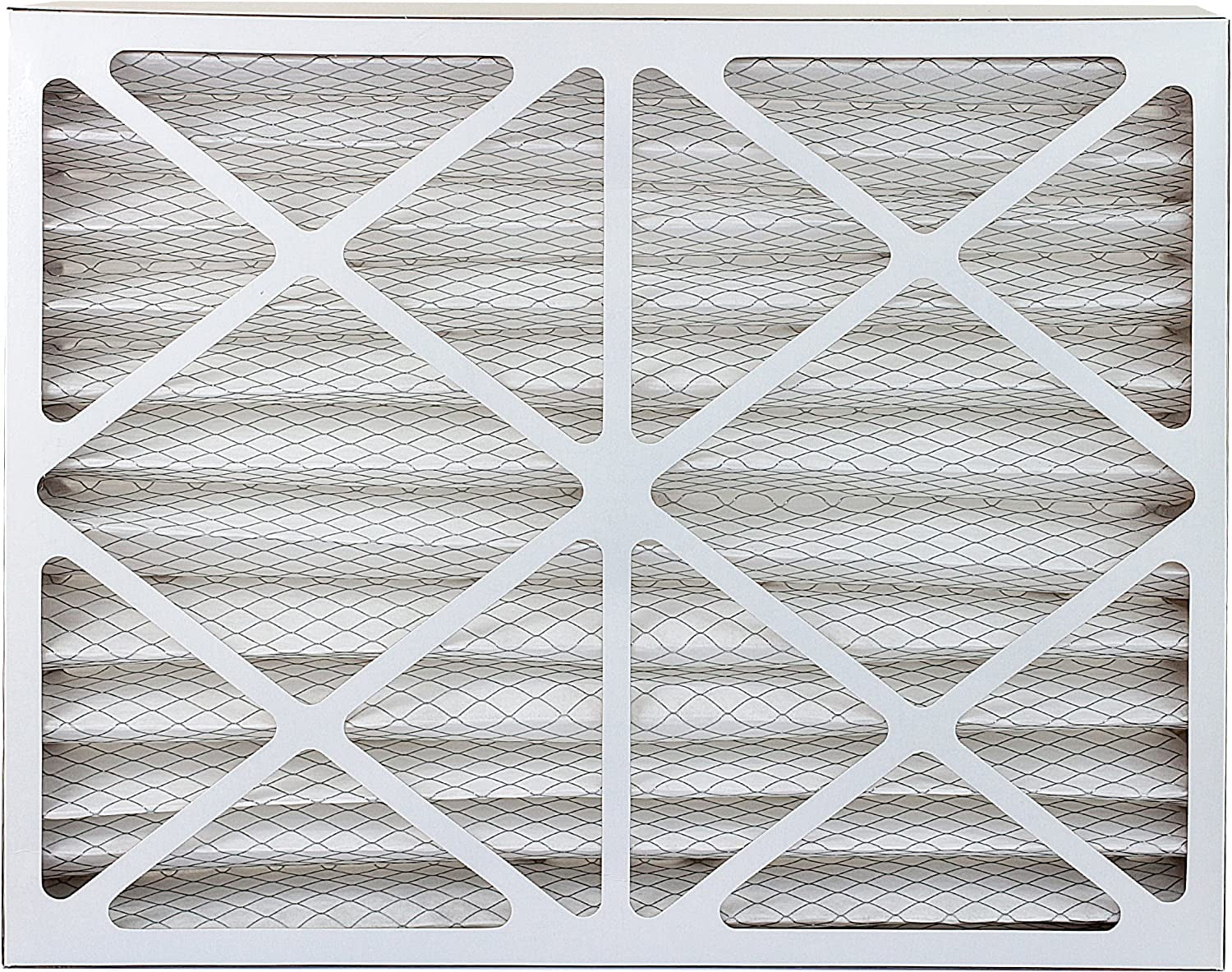 Filterbuy 16x20x4 MERV 13 Pleated HVAC AC Furnace Air Filters (3-Pack)