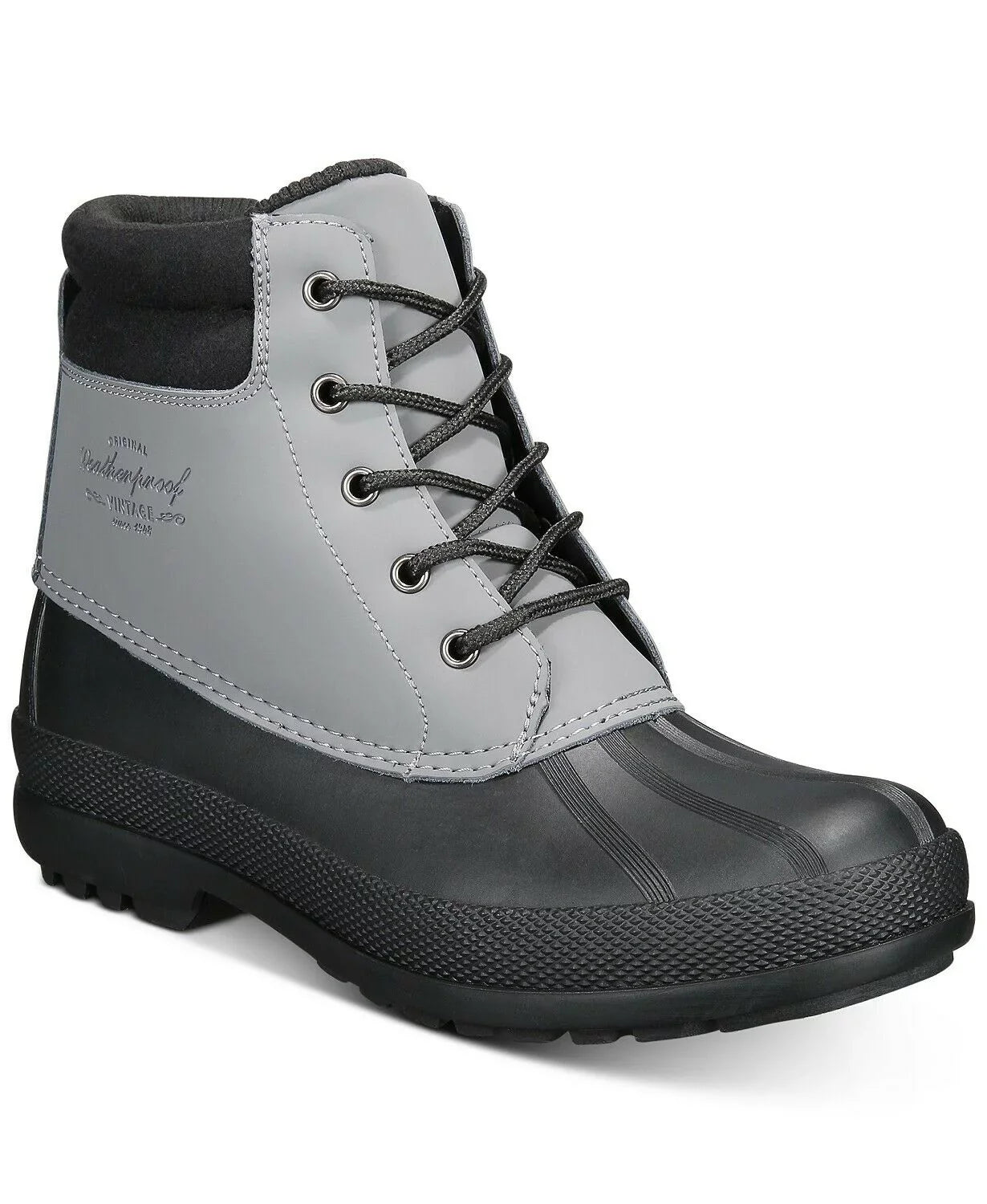 Condition Vintage Men's Luke Waterproof Commuter Boots Grey Size 11M