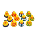 Luau Rubber Duckies - Party Favors - 12 Pieces