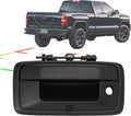 RED WOLF Tailgate Handle Backup Camera Rear View for 2014-2018 Chevrolet Silverado GMC Sierra 1500 Park Assist Camera