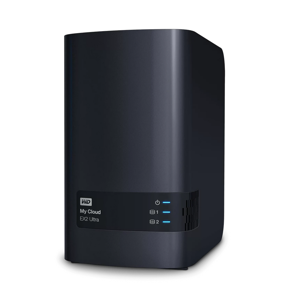 WD 8TB My Cloud Expert Series EX2 Ultra, 2-Bay Network Attached Storage - WDBVBZ0080JCH-NESN