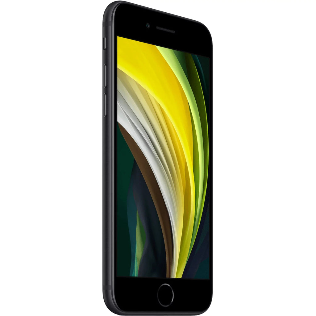 Restored Apple iPhone SE (2020) 128GB GSM/CDMA Fully Unlocked Phone - Black (Refurbished)