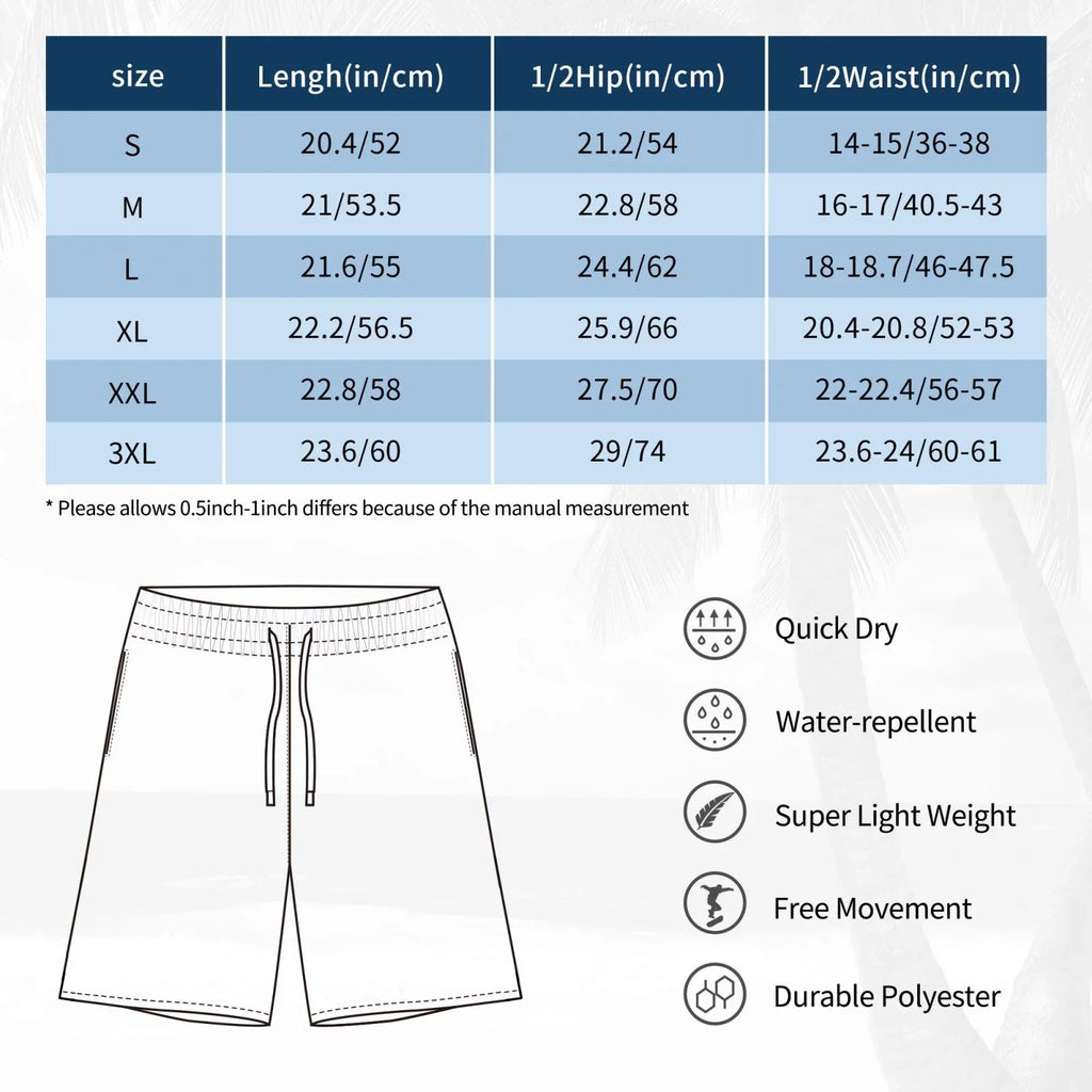 Lukts Mardi Gra Geometric Mens Swim Trunks Quick Dry Swim Shorts With Funny Beach Shorts
